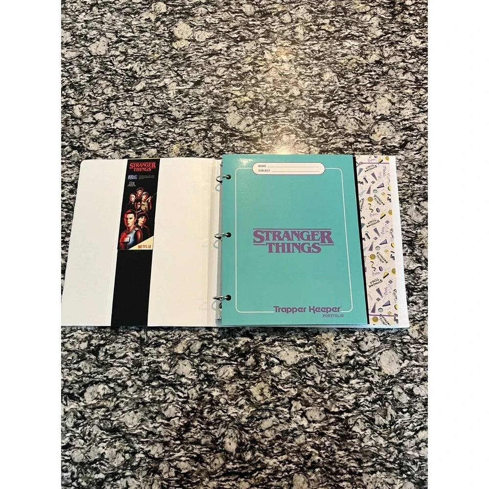 Acco Stranger Things Yearbook Mead Trapper Keeper 1